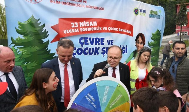 Minikler Çevre Müdürlüğü'nün etkinliğinde doyasıya eğlendi