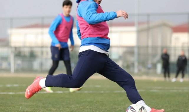 Mor beyazlılar Kahramanmaraşspor maçı hazırlıklarını sürdürüyor