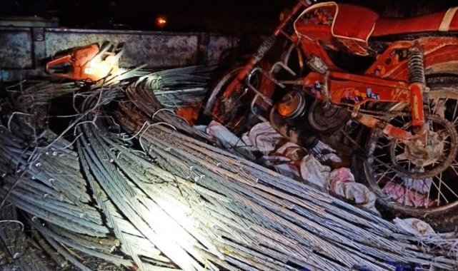 Motosikletten somuna kadar her şeyi çaldılar