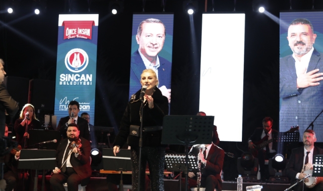 Muazzez Ersoy ve Ümit Besen Sincan’da konser verdi