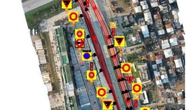 Mudanya Yolu'nda trafik düzenlemesi