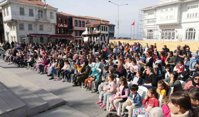 Mudanyalı çocuklar ara tatilde doyasıya eğlendi