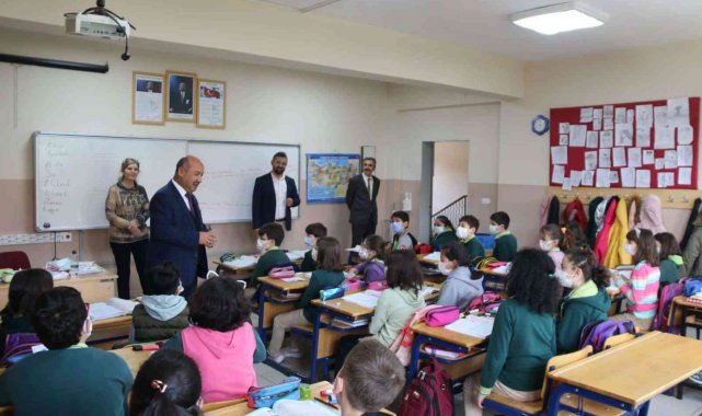 Müdür Başyiğit'in okul ziyaretleri