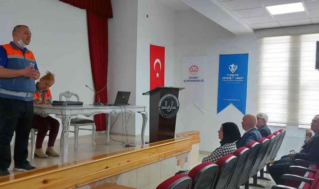 Müftülük personeline deprem eğitimi