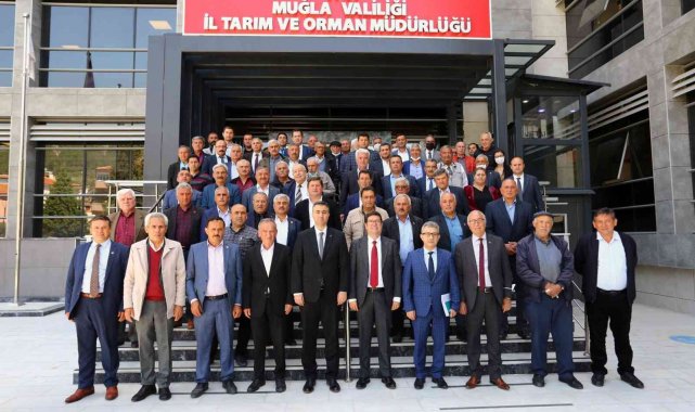 Muğla&#039;da tarımsal sulama ve çözüm önerileri toplantısı