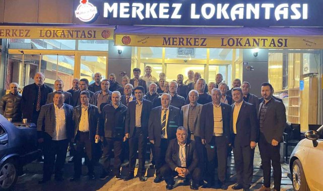 Muhtarlar iftar yemeğinde buluştu