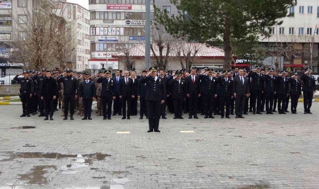 Muş&#039;ta 10 Nisan Polis Haftası kutlanıyor