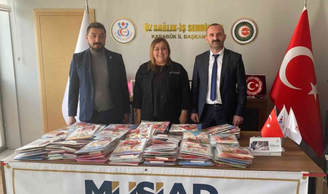 MÜSİAD'tan 500 boyama kitabı