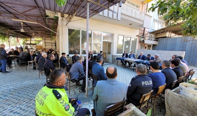 Nazilli Kaymakamı Arısoy Şirinevler Mahallesi sakinleri ile buluştu