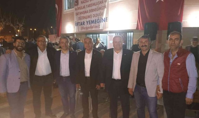 Nazilli'de yaşayan Ağrılılar iftarda buluştu