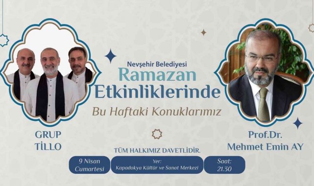 Nevşehir'de Ramazan Etkinlikleri başlıyor