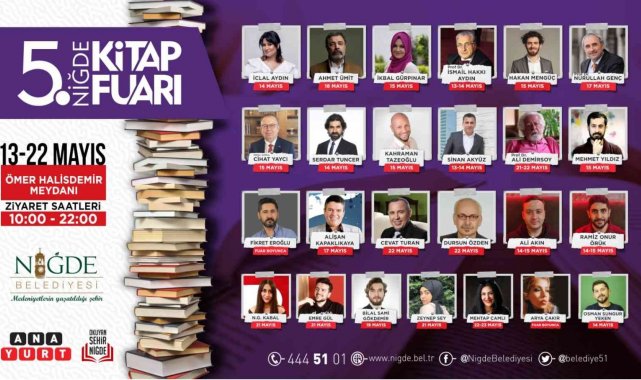 Niğde Belediyesi Kitap Fuarı düzenliyor