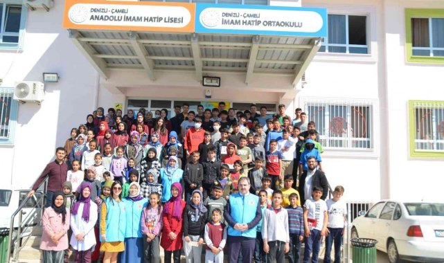 Öğrenciler bayram harçlıklarını erkenden aldı