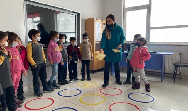 Öğrenciler eğlenerek öğreniyor