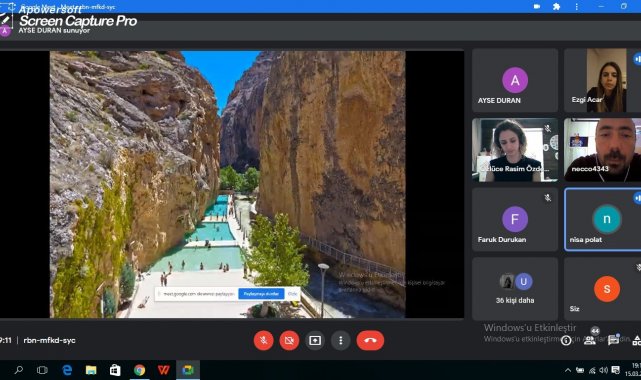 Öğrenciler sanal ortamda sınırları aşıyor