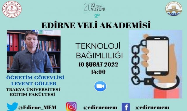 Öğretim Görevlisi Göller&#039;den velilere &quot;Teknoloji Bağımlılığı&quot; konulu seminer