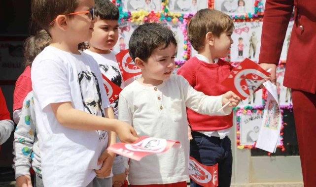 Okul Öncesi Etkinlik Merkezi'nde 23 Nisan coşkuyla kutlandı