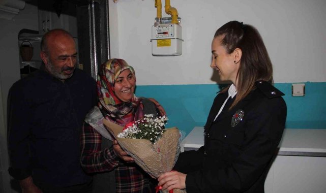 Oltu polislerinden anlamlı ziyaret