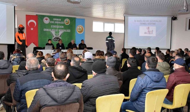 Orman işçilerine &quot;İş Sağlığı ve Güvenliği Eğitimi&quot; verildi