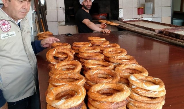 Osmaniye'de simit fırınları denetlendi