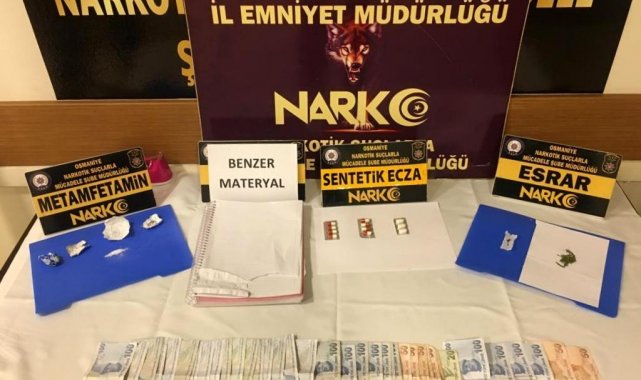Osmaniye'de uyuşturucu operasyonlarına 4 tutuklama