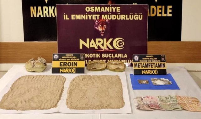 Osmaniye'de uyuşturucu operasyonlarına 9 tutuklama