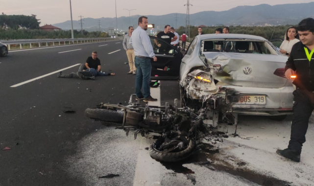 Otomobilin çarptığı 7 çocuk babası motosiklet sürücüsü 18 gündür süren yaşam savaşını kaybetti