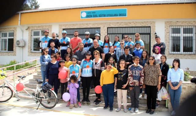 Özel öğrencilere bisikletli gezi