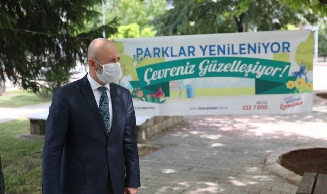 Parklar yenileniyor, Kocasinan güzelleşiyor