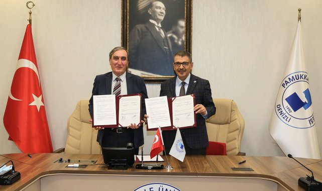 PAÜ öğrencilerine staj imkanı sağlayan imza