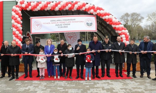 Pınarhisar&#039;da 112 Acil Sağlık Hizmetleri İstasyonu açıldı
