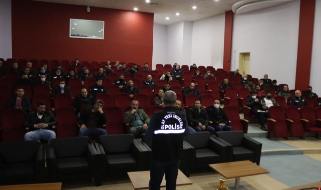 Polise şüpheli paket eğitimi