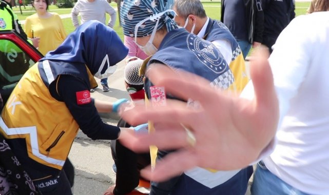 Polisten kazayı çeken gazeteciye önce müdahale sonra tehdit