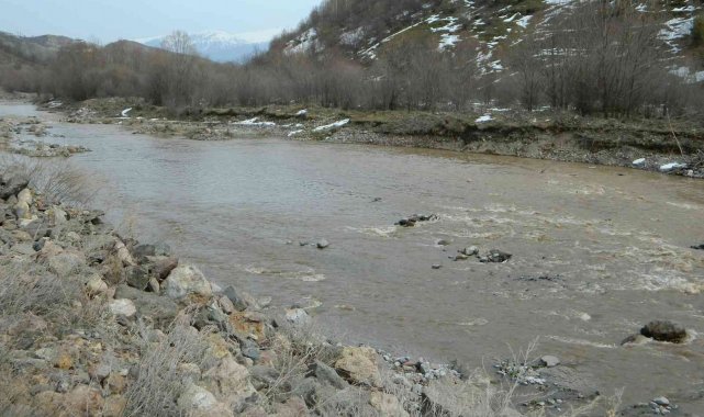 Posof Çayının debisi yükseliyor