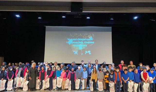 &quot;&#039;54 Farzı Öğreniyorum&quot; yarışmasının ödül töreni düzenlendi