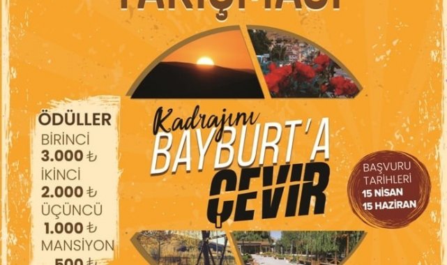 &quot;Kadrajını Bayburt&#039;a Çevir&quot; temalı fotoğraf yarışması