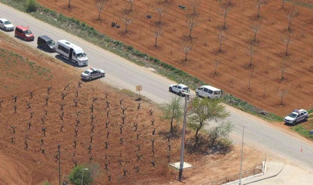 Ramazan Bayramı öncesi oluşan yoğunluk helikopterle havadan denetlendi
