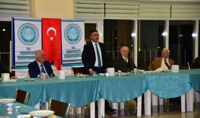 Rektör Kuş, BAÜN Vakfı üyelerini, kampüste konuk etti