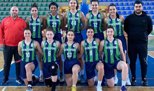 Rizeli kadın basketçiler Süper Lig yolunda