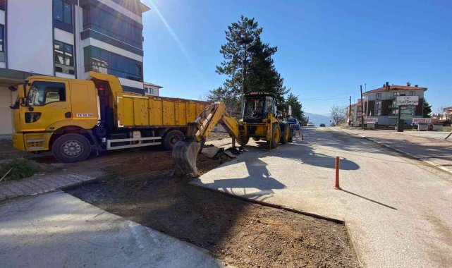 Safranbolu&#039;da ısınan havalar ile asfalt sezonu açıldı