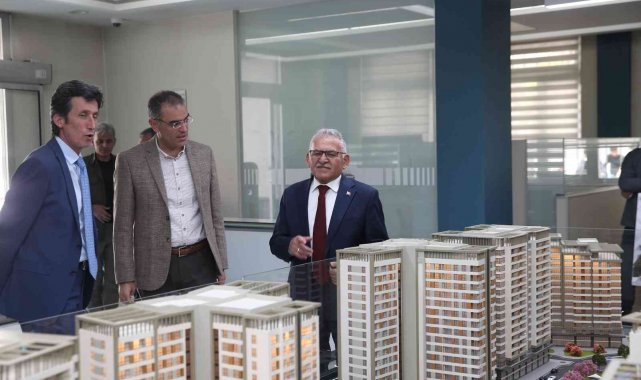 Sahabiye Kentsel Dönüşüm Projesi'nde çalışmalar sürüyor