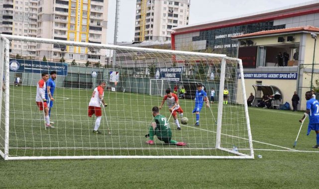 Şahinbey Ampute kendi evinde çok farklı: 15-0