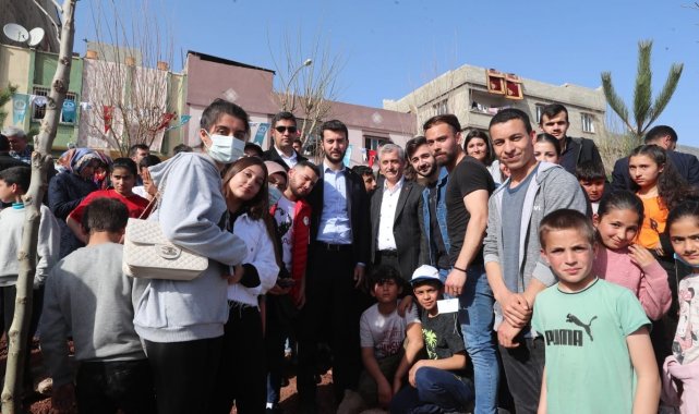 Şahinbey'de ağaçlandırma çalışmaları devam ediyor