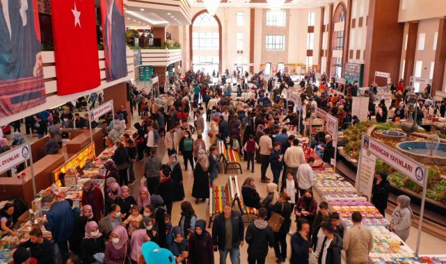 Şahinbey'in 3. Kitap Fuarı yüz bini aşkın kişiyi ağırladı