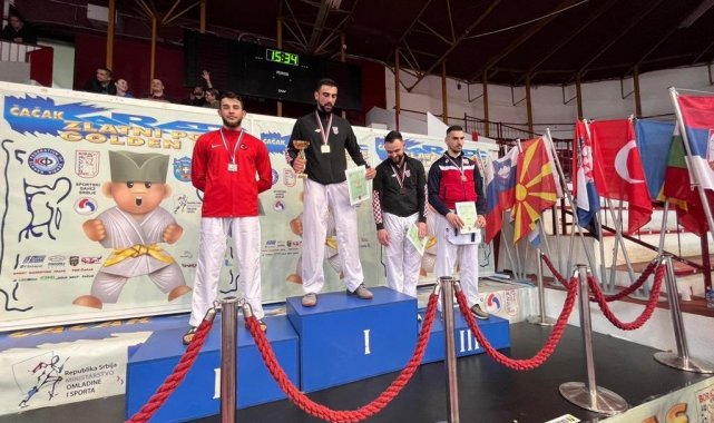 Sakarya Büyükşehirli sporcu Sırbistan&#039;da ikinci oldu