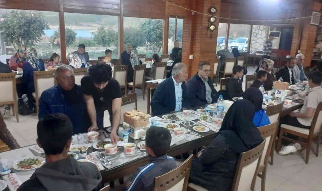Samsat&#039;ta şehit, gazi, öksüz ve yetim aileler iftarda buluştu