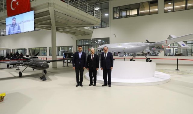 Samsun Valisi Dağlı, Selçuk Bayraktar ile TEKNOFEST'i görüştü