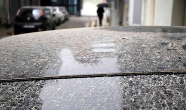 Samsun&#039;da çamur yağdı