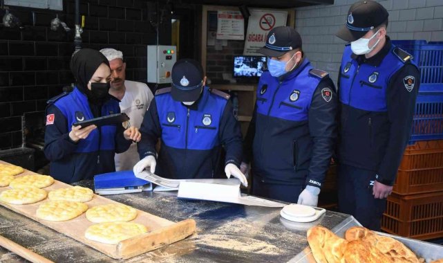 Samsun'da fırınlar denetlendi