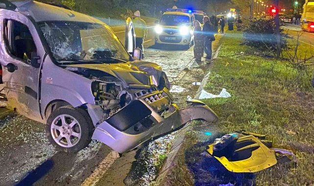 Samsun'da trafik kazası: 1 yaralı